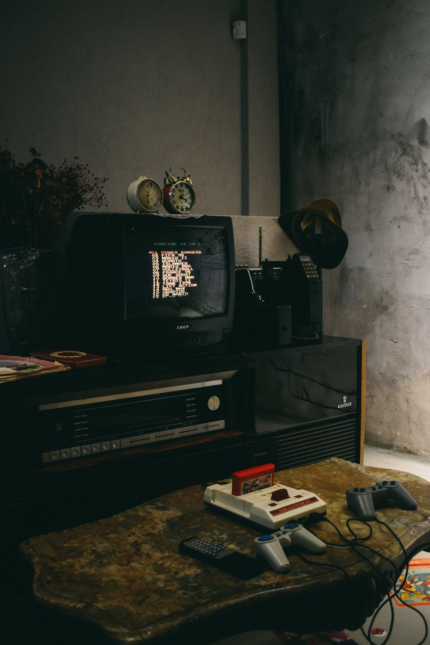 Salón de videojuegos retro CRT gaming